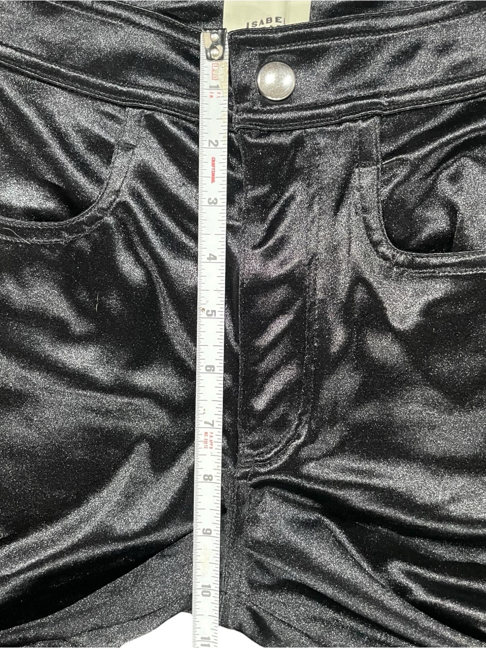 ISABEL MARANT Erna Metallic Satin Stretch Skinny Pants US 2 XS - Picture 12 of 15